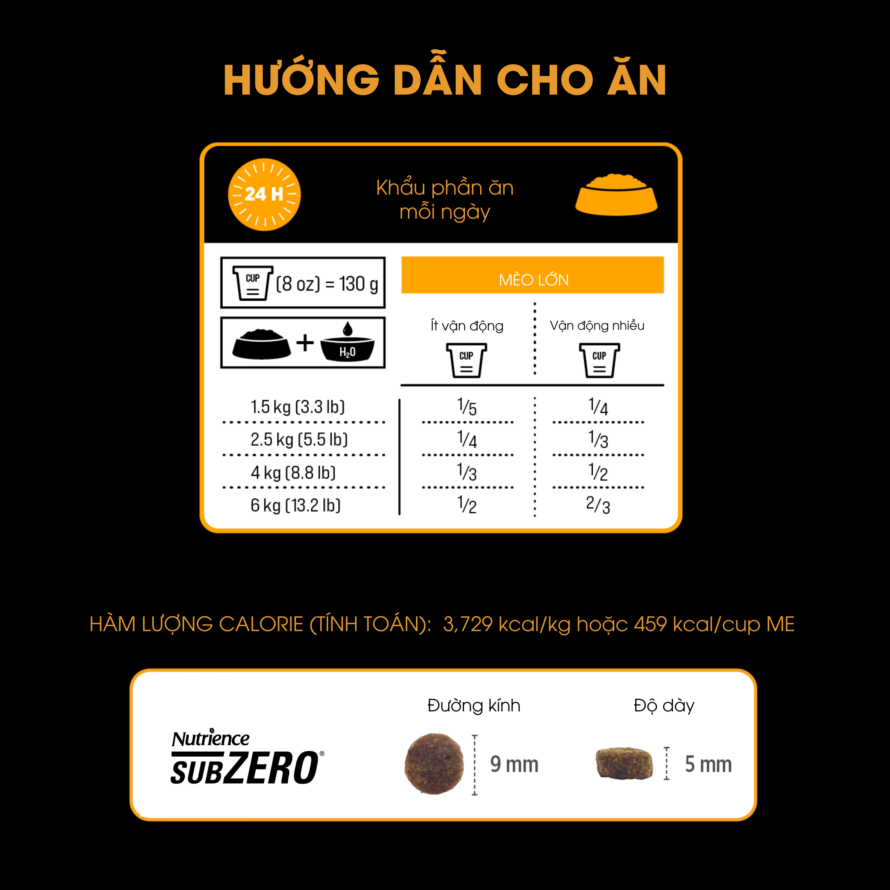 Mô tả Hạt cho mèo Nutrience Subzero Grain-free - Gà Tây, Cá hồi, Cá trích, Cá tuyết, rau củ quả >=1.8kg - 2