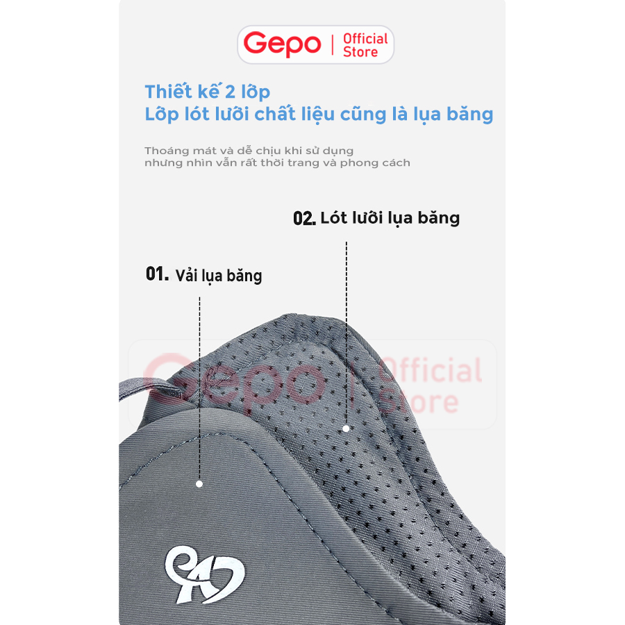 Mô tả Khẩu trang vải 2 lớp ENAIDE chất liệu lụa băng mềm mịn chống nắng chống tia UV UPF 50+ tặng kèm thẻ test UV - 5