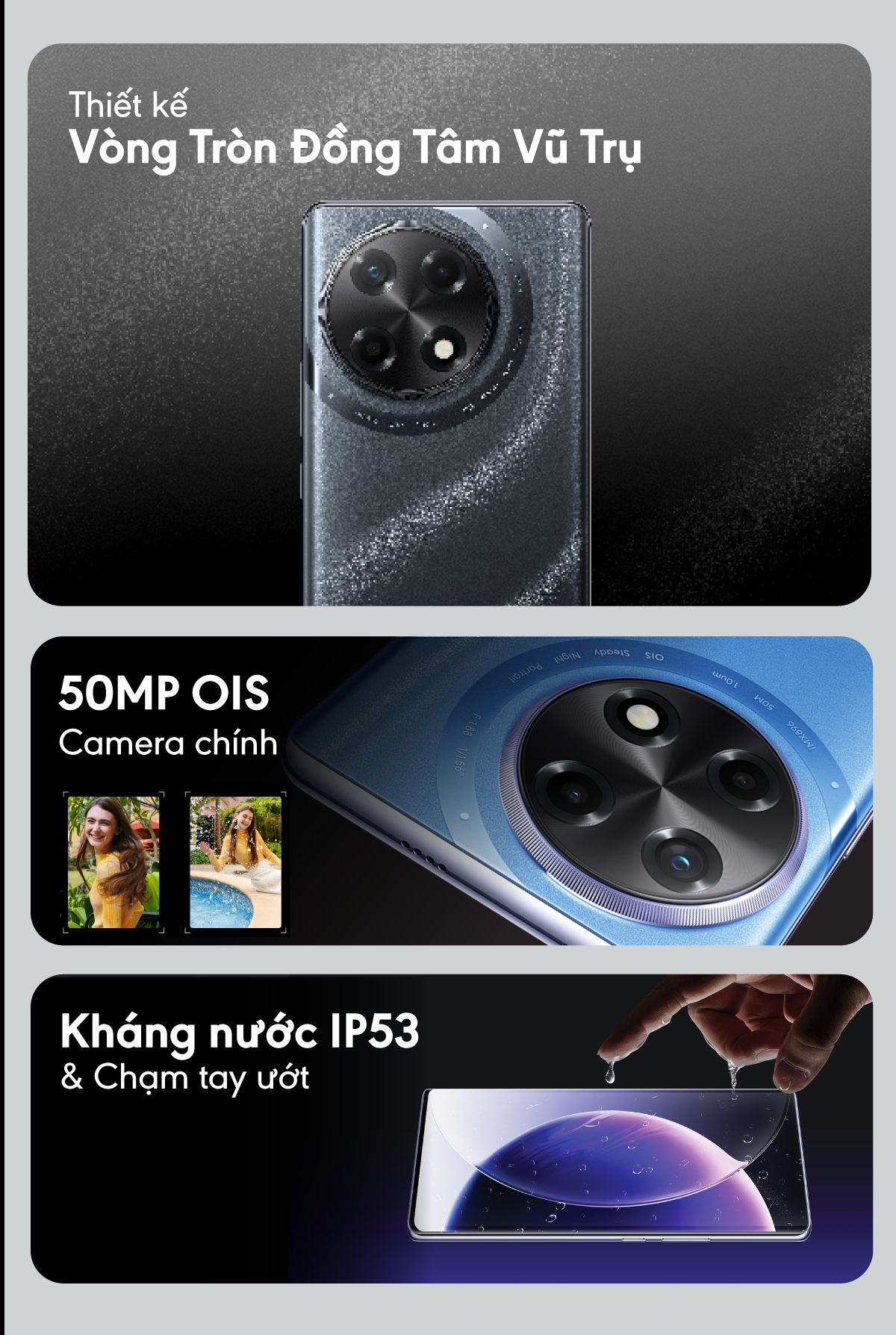 Mô tả Điện thoại di động Tecno Camon 30S 8GB/256GB - Helio G100 | 5000mAh | Sạc nhanh 33W | Chính hãng - 2