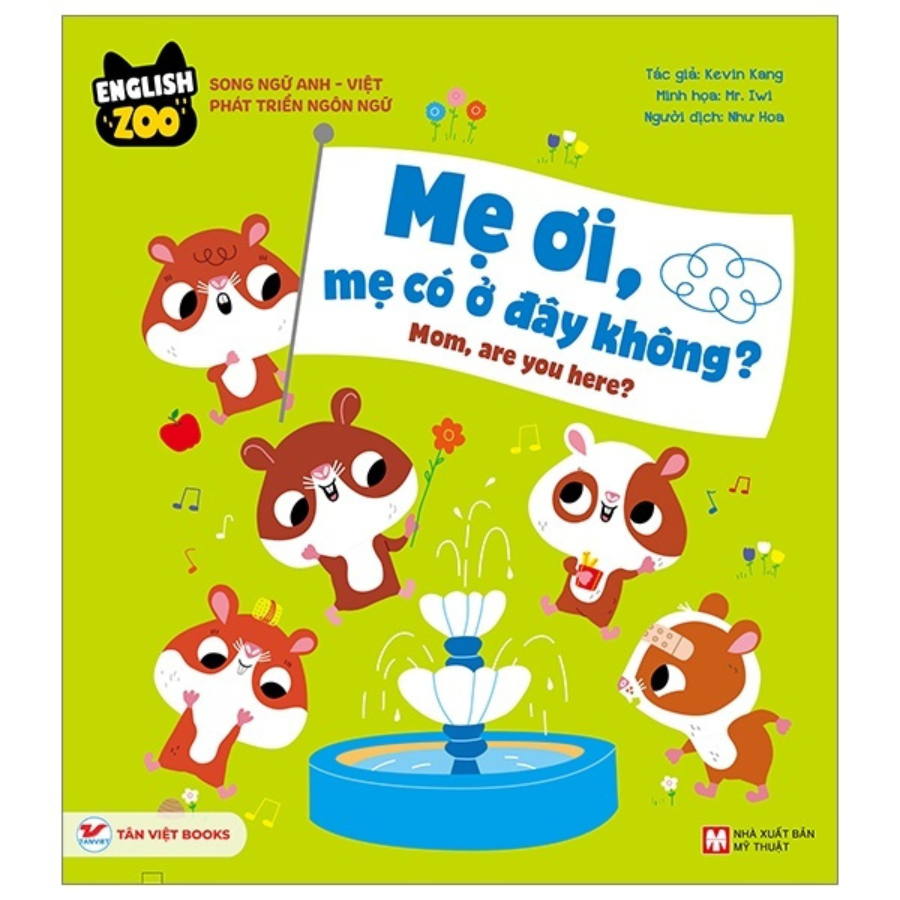 Mô tả Sách English Zoo - Song ngữ Anh Việt phát triển ngôn ngữ - lẻ tùy chọn - 8