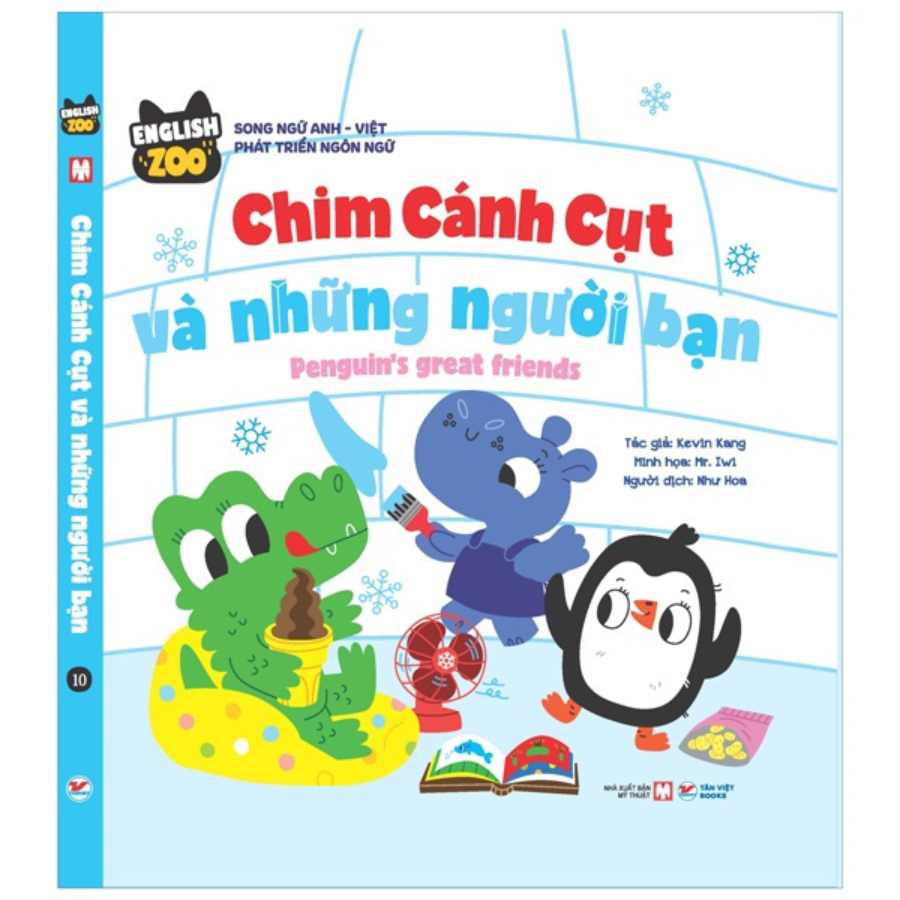 Mô tả Sách English Zoo - Song ngữ Anh Việt phát triển ngôn ngữ - lẻ tùy chọn - 9