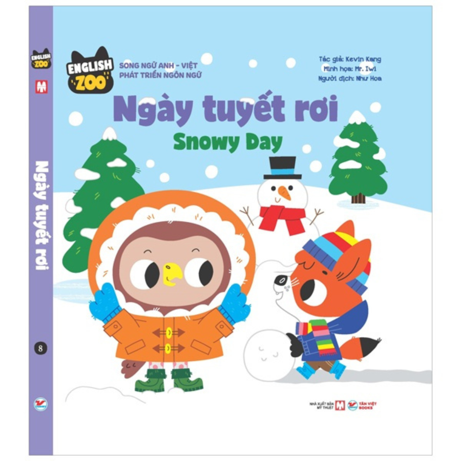 Mô tả Sách English Zoo - Song ngữ Anh Việt phát triển ngôn ngữ - lẻ tùy chọn - 4