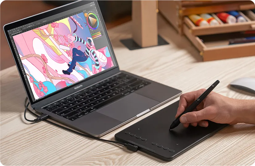 Mô tả Bảng Vẽ Điện Tử XP-Pen Deco Mini7 V2 – 16K - Hàng Chính Hãng - 5
