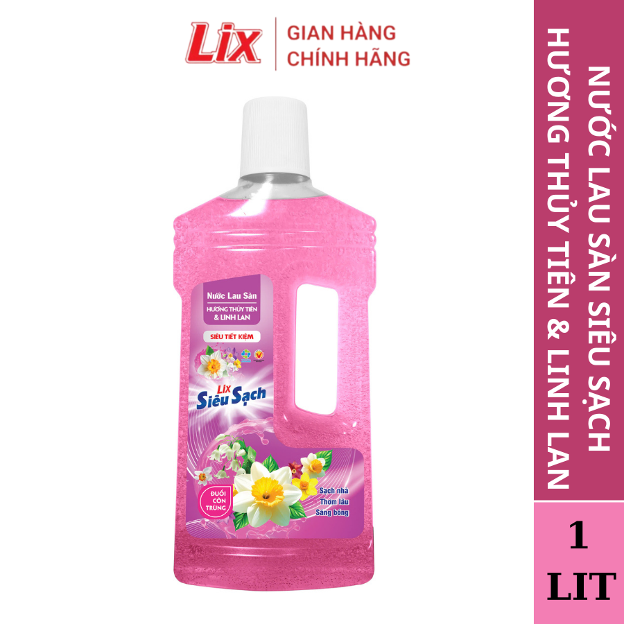 Mô tả Nước lau sàn siêu sạch hương thuỷ tiên & linh lan, sạch nhà, thơm lâu phù hợp với mọi sàn nhà Lixco Việt Nam - 2