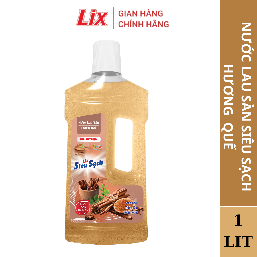 Mô tả Nước lau sàn siêu sạch hương quế, sáng bóng, thơm lâu, phù hợp với mọi loại sàn nhà - Lixco Việt Nam - 3