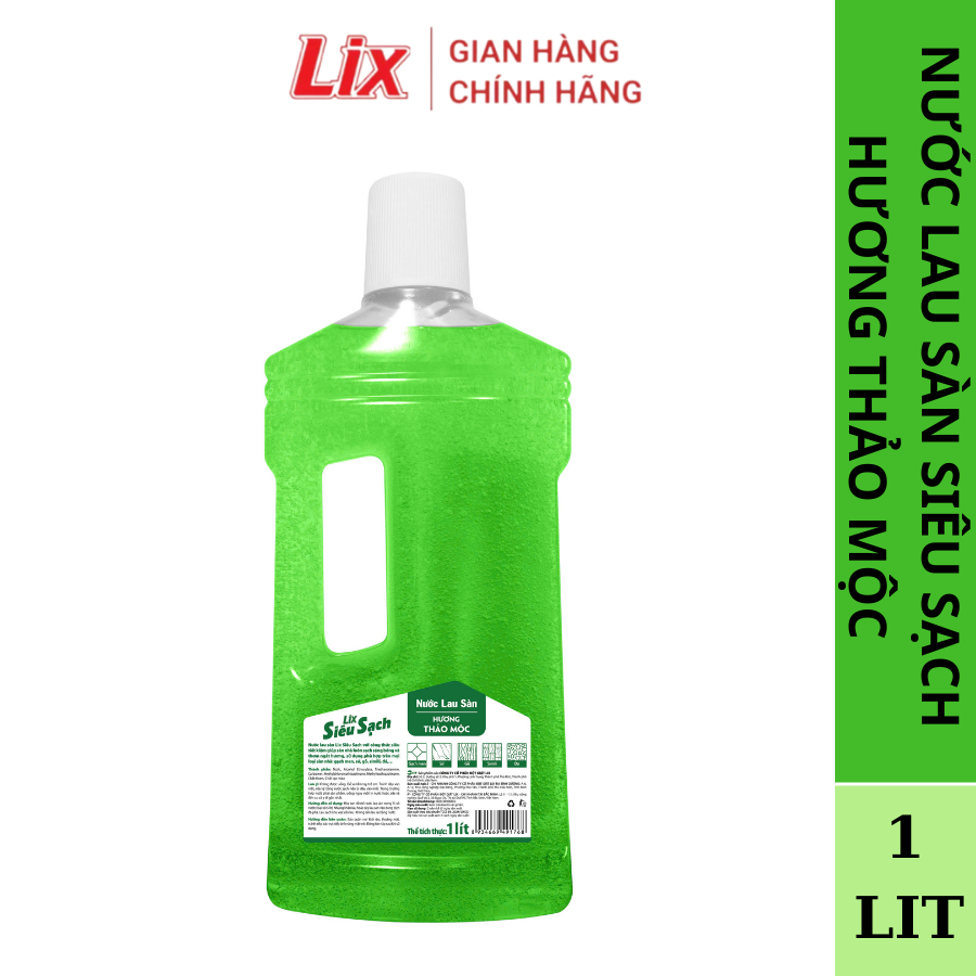 Mô tả Nước lau sàn siêu sạch hương thảo mộc, nhà sáng bóng, thơm lâu , sử dụng phù hợp với mọi loại sàn nhà Lixco Việt Nam - 3