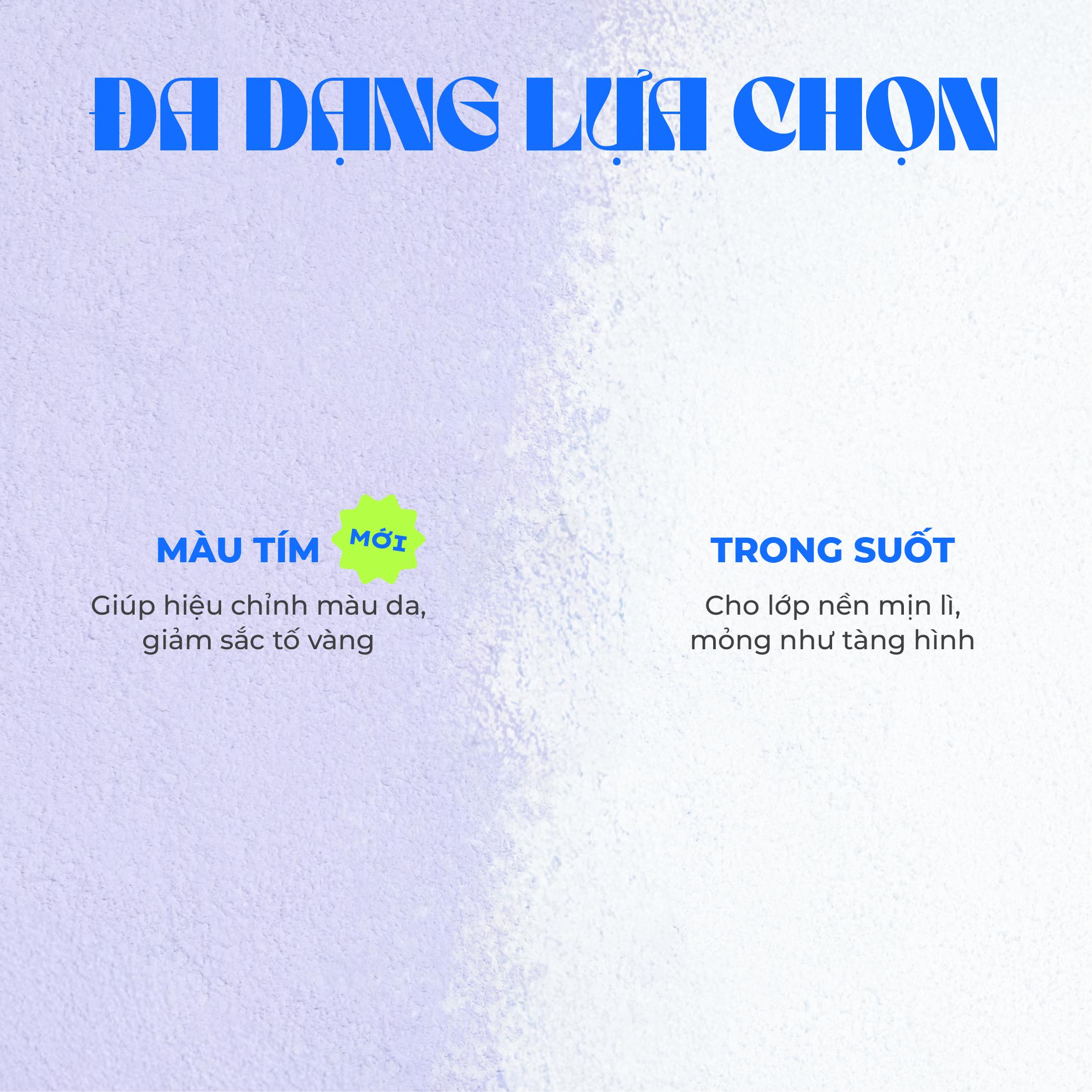 Mô tả Phấn phủ mỏng nhẹ kiềm dầu thuần chay chống nắng Lemonade Supermatte No Makeup Loose Powder 9g - 6