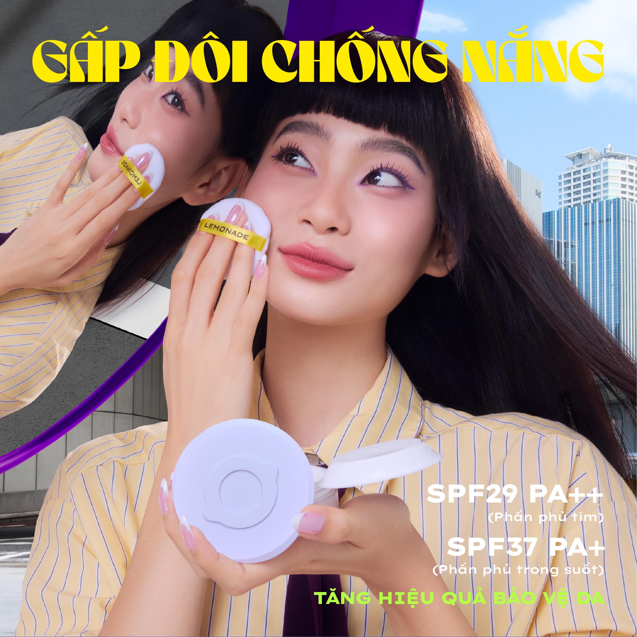 Mô tả Phấn phủ mỏng nhẹ kiềm dầu thuần chay chống nắng Lemonade Supermatte No Makeup Loose Powder 9g - 8