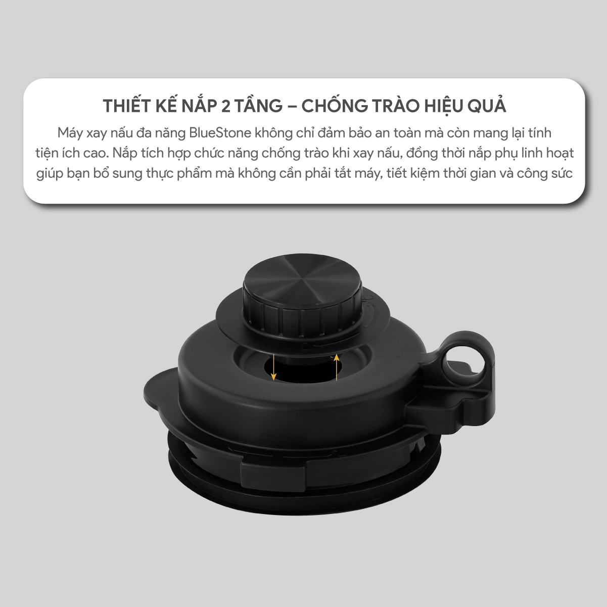 Mô tả Máy Làm Sữa Hạt Đa Năng BlueStone BLB-6037 1.75 Lít - 800W - 1