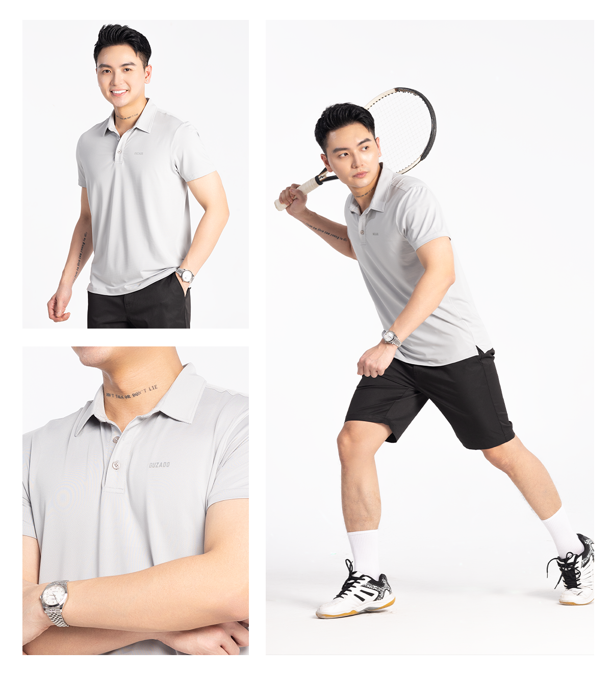 Áo Polo Nam Guzado GPL01 - Ảnh 6