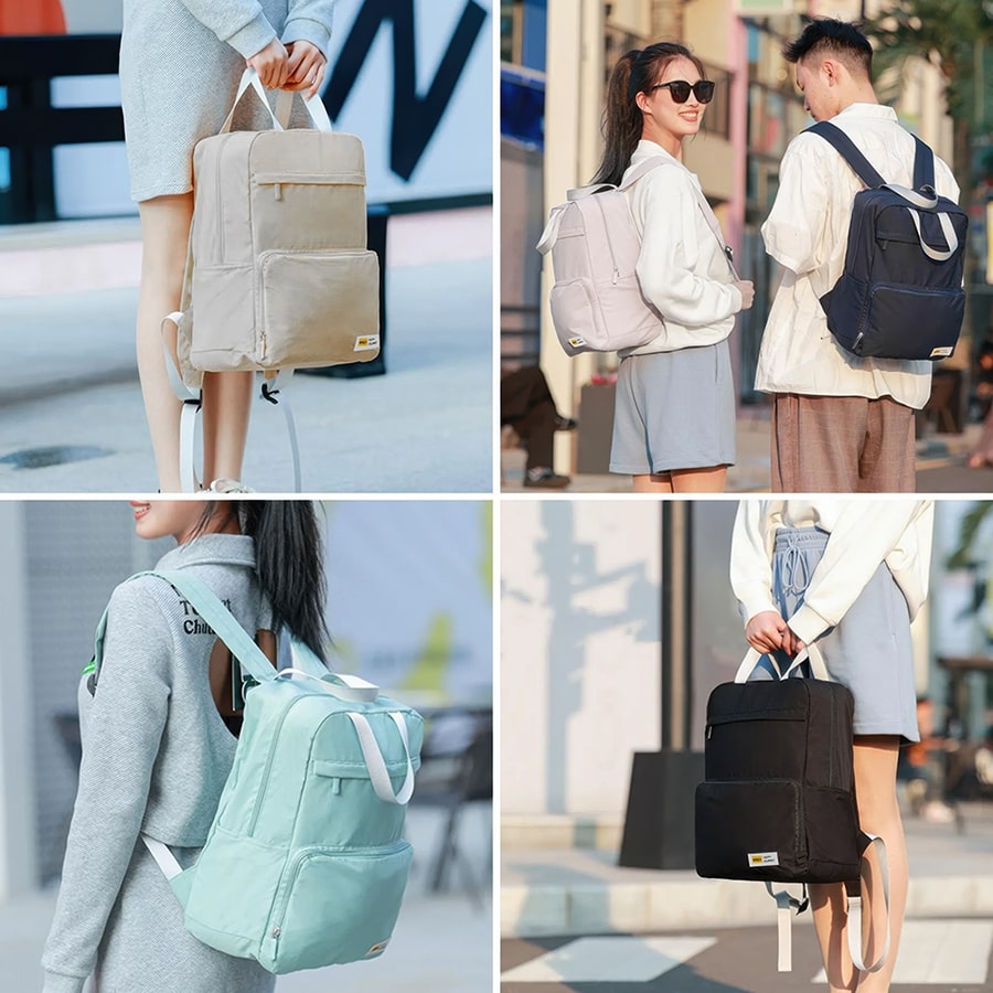 Mô tả Balo Du Lịch Gấp Gọn Siêu Nhẹ Hạn Chế Thấm Nước The Travel Star Foldable & Lightweight BackPack Nhiều Màu - 1