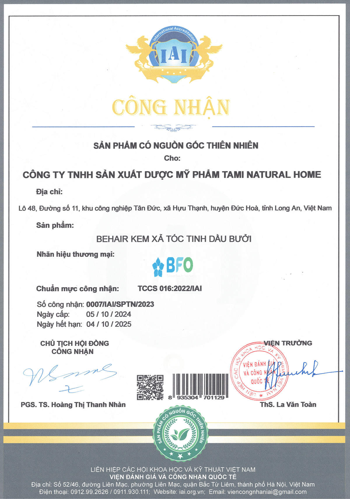 Mô tả Dầu Xả Tinh Dầu Bưởi BFO Behair Dưỡng Tóc Phục Hồi Tóc Hư Tổn 500ml - 2