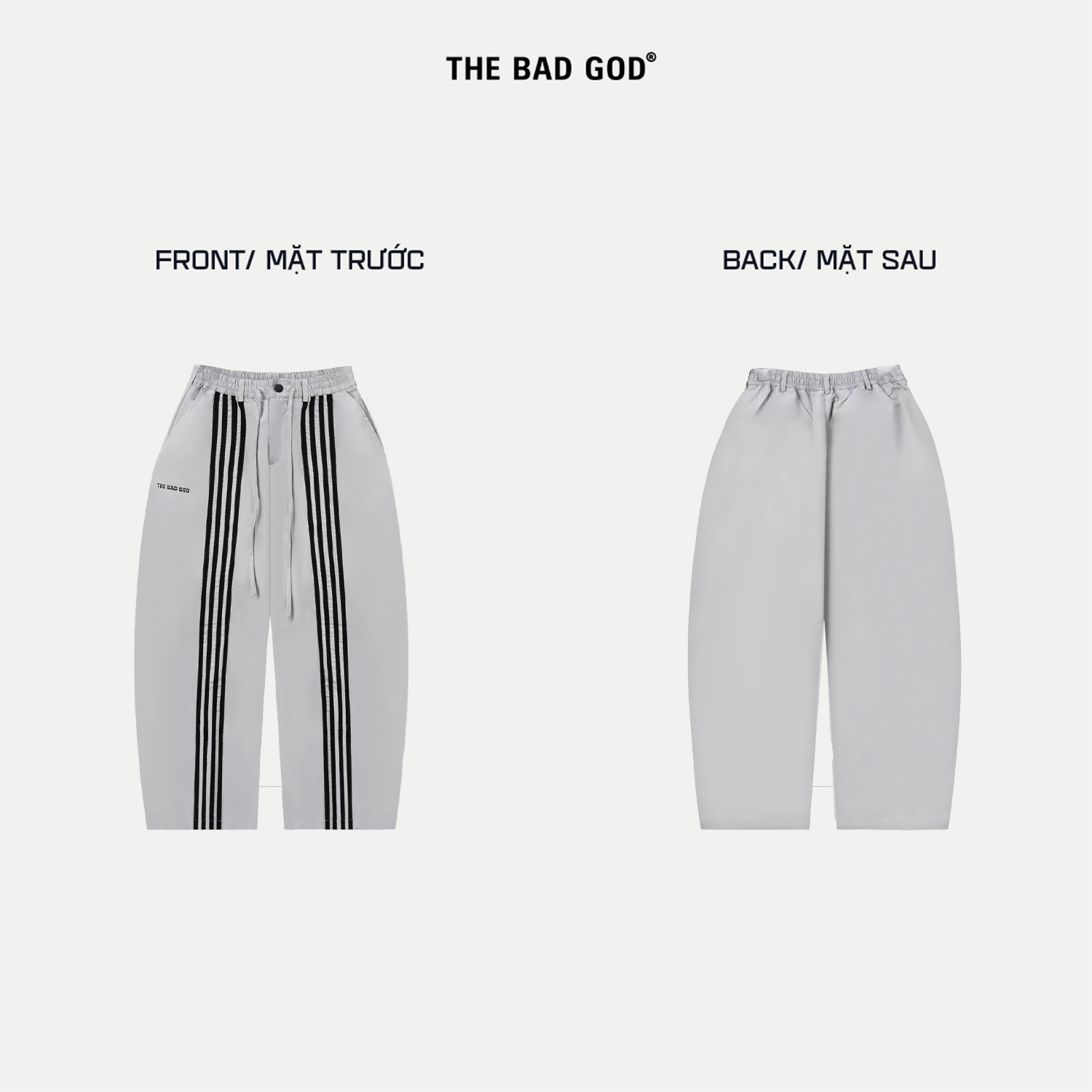 Mô tả Quần Ballon The Bad God Messy quần ống rộng thời trang nam nữ - 1
