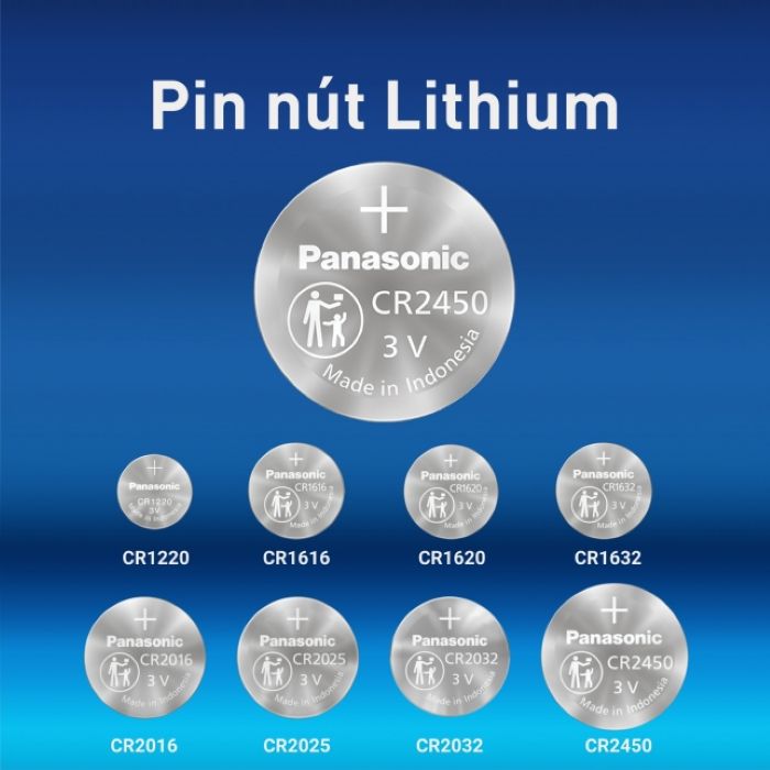 Pin Lithium CR2450 cho thiết bị IoT