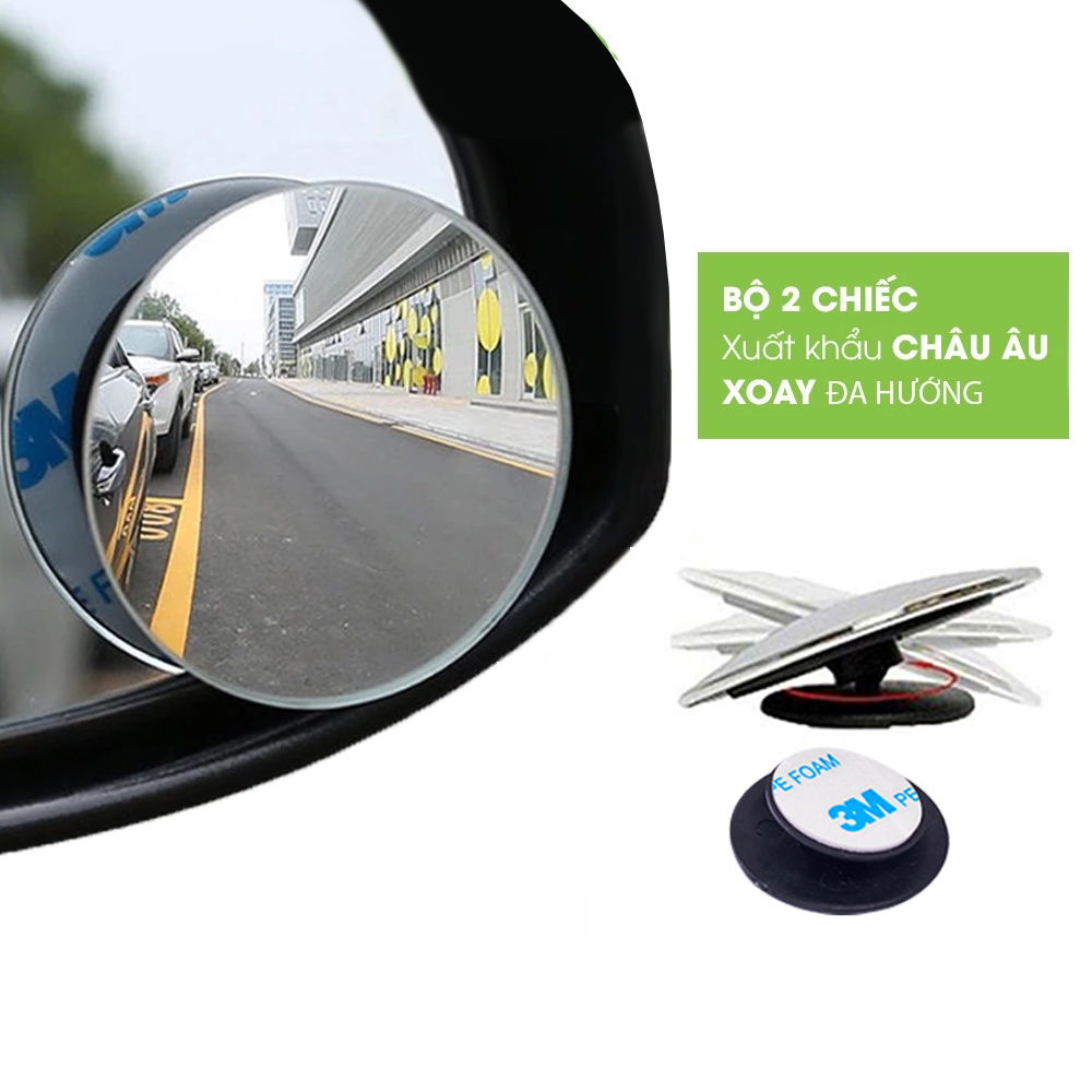 Gương cầu lồi ô tô Tâm Luân hình rẻ quạt
