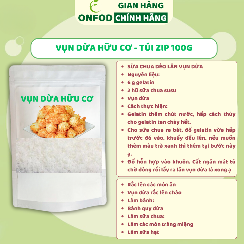 Agar hữu cơ ONFOD