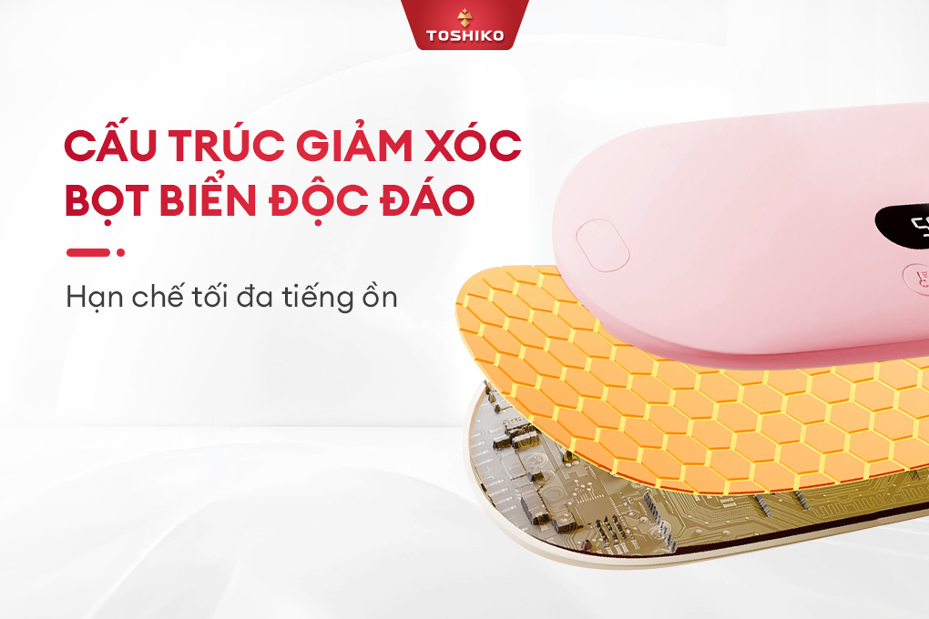 Mô tả Đai massage chườm nóng Toshiko V9 giúp xoa dịu các cơn đau bụng kinh, phù hợp với các chị em phụ nữ - 2