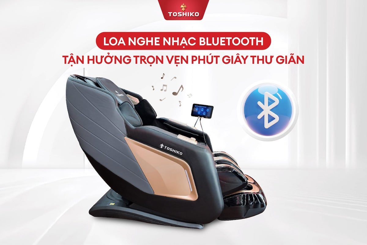 Ghế massage Toshiko T95 loa bluetooth