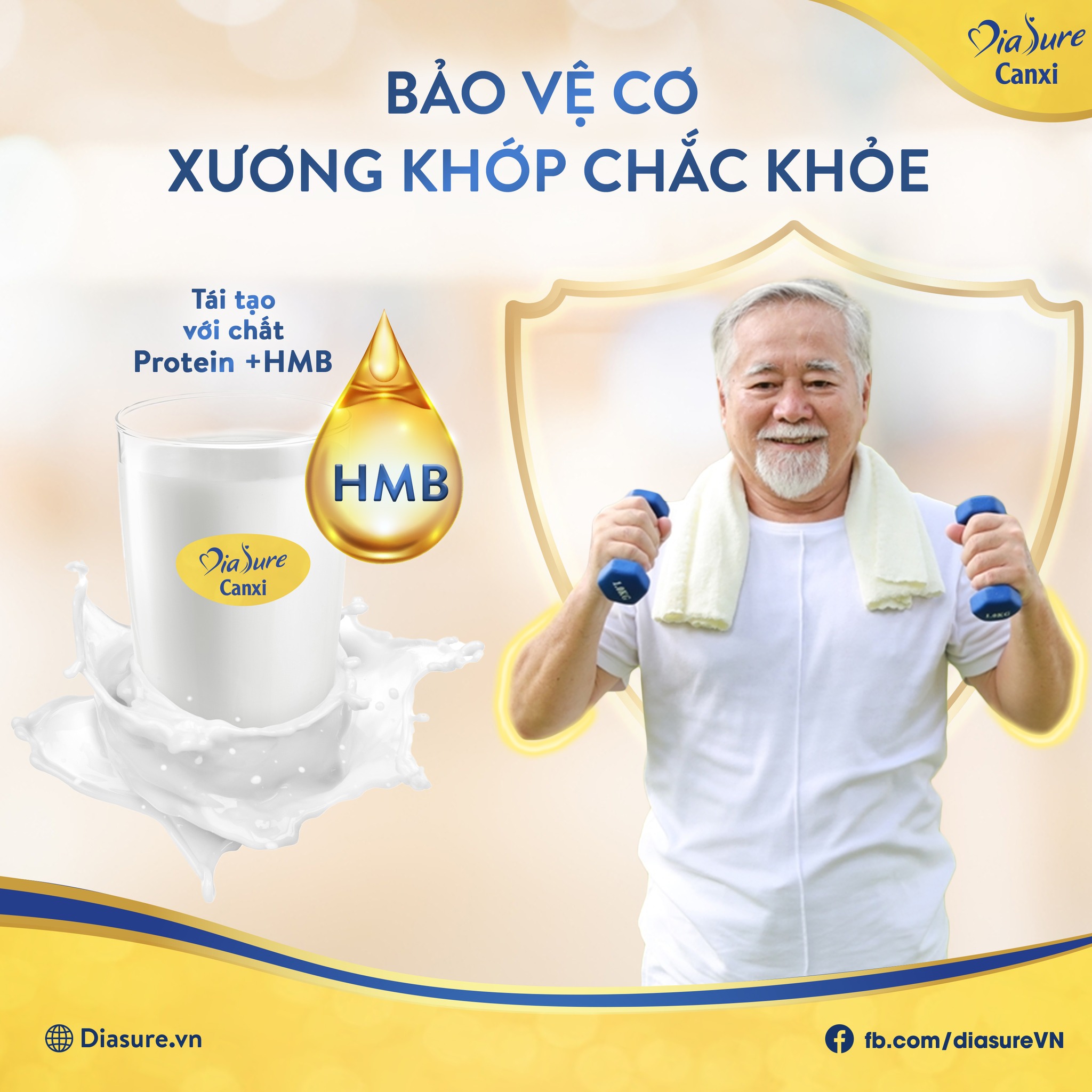 Mô tả Mua 4 TẶNG 2 Lon 400G, Diasure Canxi 850G - Bổ Sung Canxi Nano, Bảo Vệ Xương Khớp, Chống Đâu Nhức Xương Khớp - 1