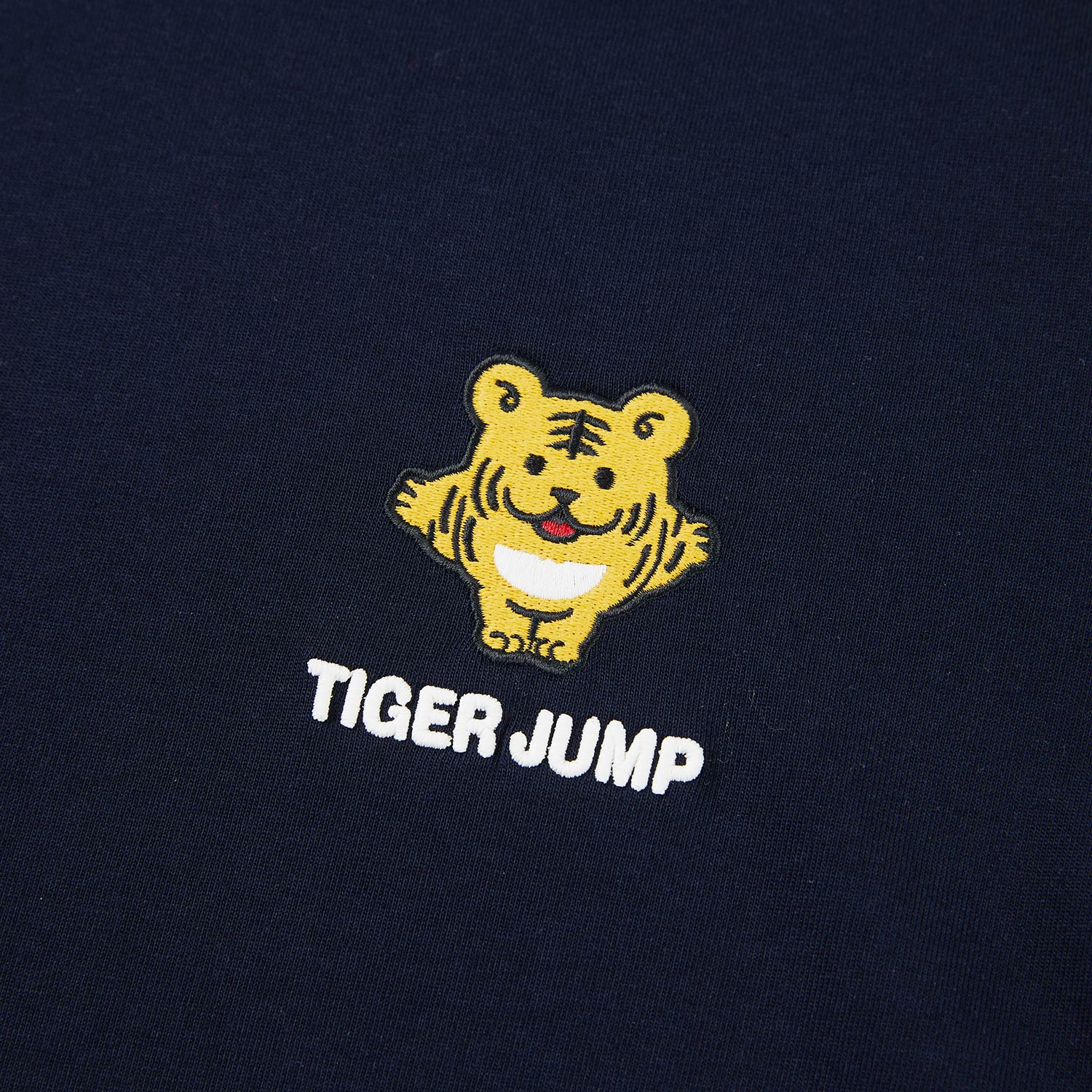 Mô tả Áo thun nam HLA ngắn tay xanh navy logo in hoạt hình Cotton Cool Embroidery Printed T-shirt - 5