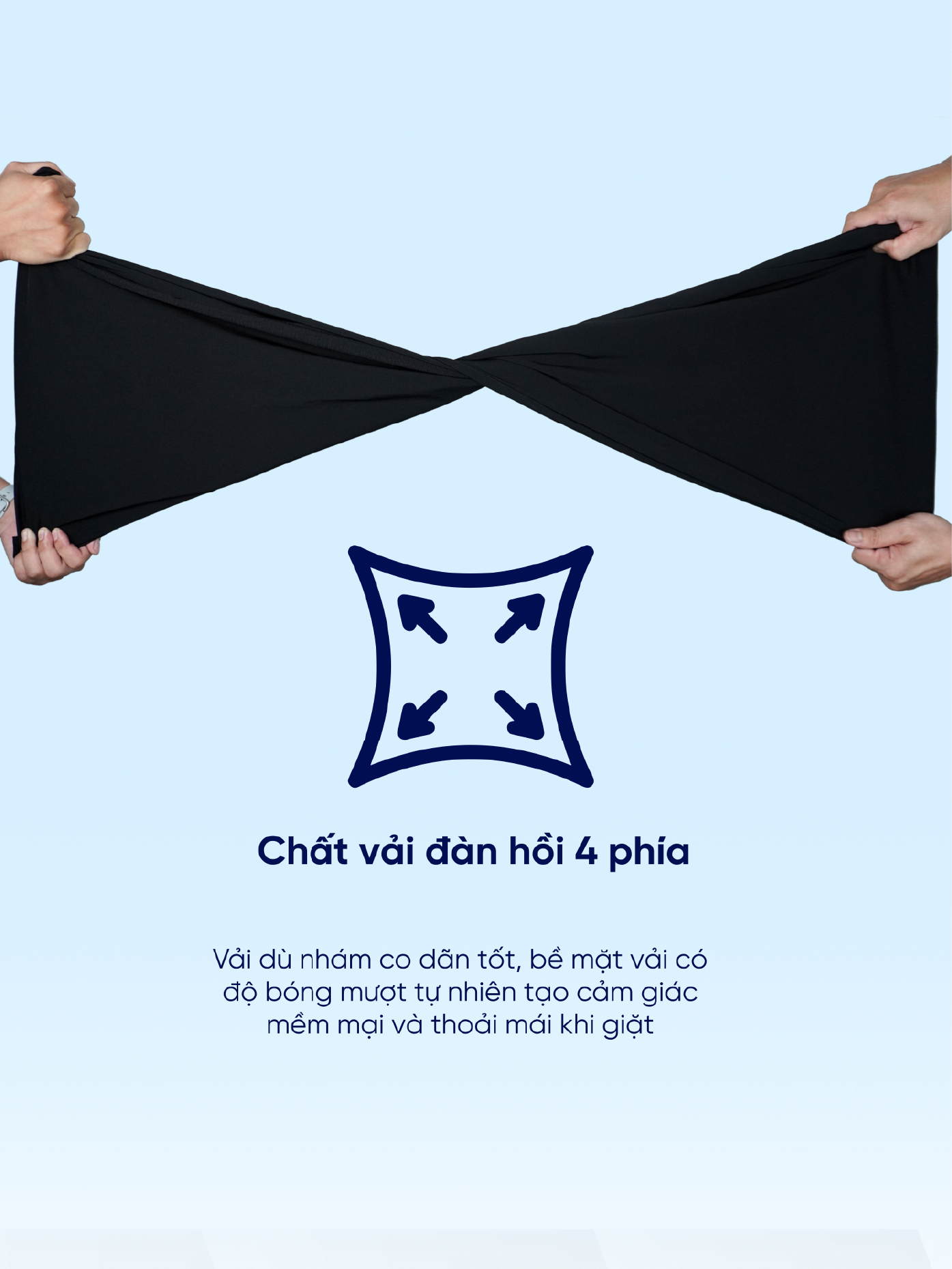 Mô tả Áo khoác nam VARIANTS vải dù nhám co giãn, trượt nước, form crop trẻ trung, năng động - HUSSIO - 2