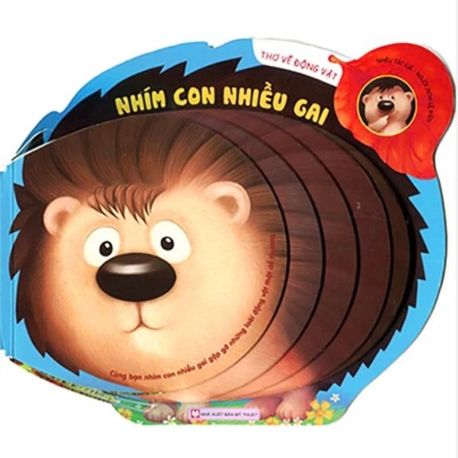Mô tả Sách Thơ Về Động Vật: Chị Ong Chăm Chỉ, Cô Cừu Mũm Mĩm, Cá Hề Sặc Sỡ, Nhím Con Nhiều Gai (bìa cứng) - 1