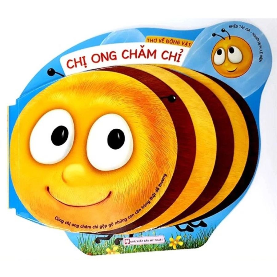 Mô tả Sách Thơ Về Động Vật: Chị Ong Chăm Chỉ, Cô Cừu Mũm Mĩm, Cá Hề Sặc Sỡ, Nhím Con Nhiều Gai (bìa cứng) - 3