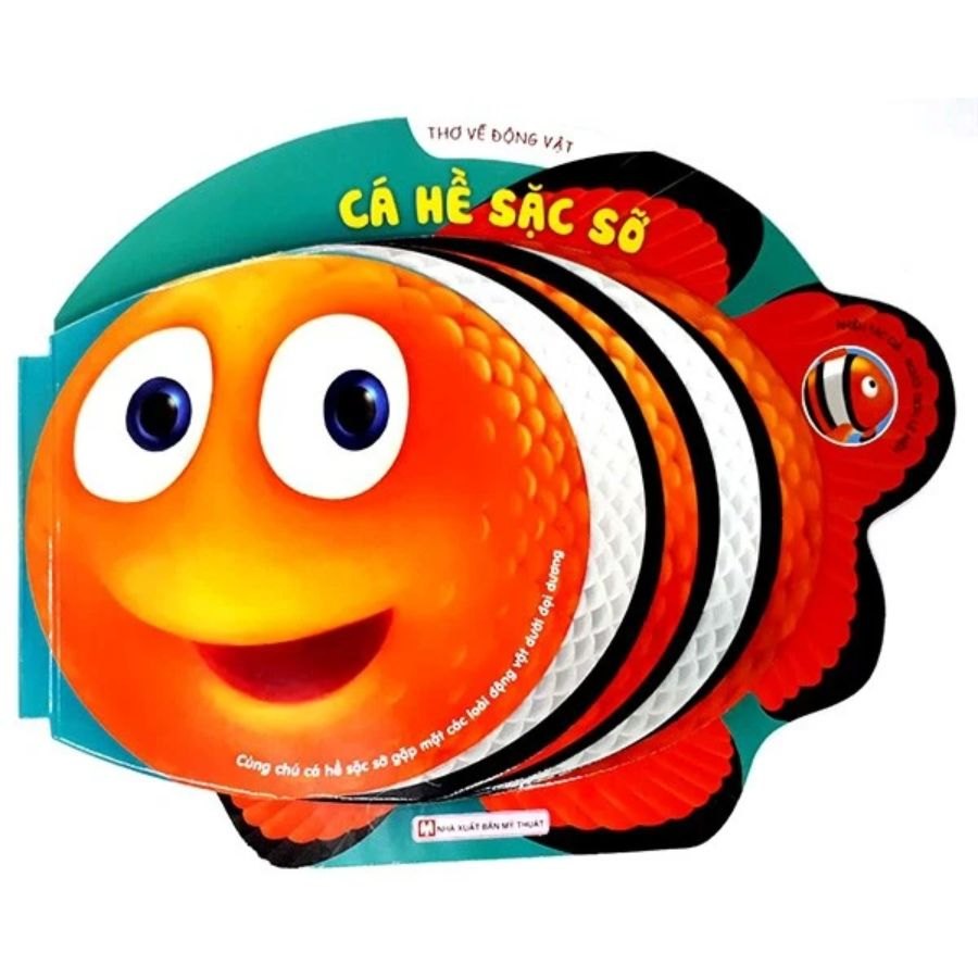 Mô tả Sách Thơ Về Động Vật: Chị Ong Chăm Chỉ, Cô Cừu Mũm Mĩm, Cá Hề Sặc Sỡ, Nhím Con Nhiều Gai (bìa cứng) - 4