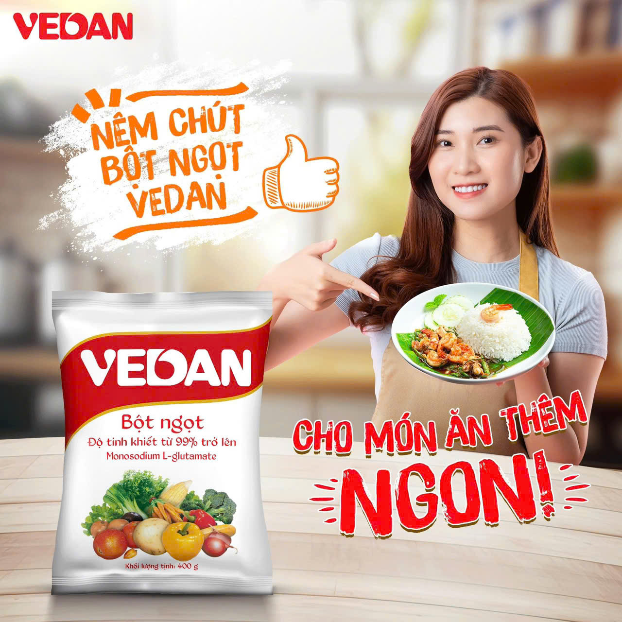 Mô tả Combo Bột Ngọt-Mì Chính VEDAN - 1