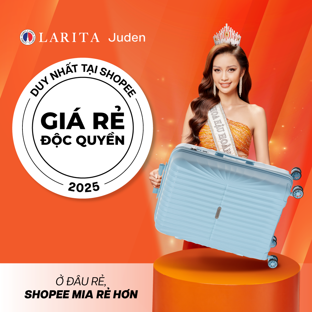 Mô tả Vali Kéo MIAvn Larita JUDEN - Size 20/24/28, Nhựa PP Siêu Bền, Hạn Chế Va Đập, Khoá TSA, Bảo Hành Trọn Đời - 1