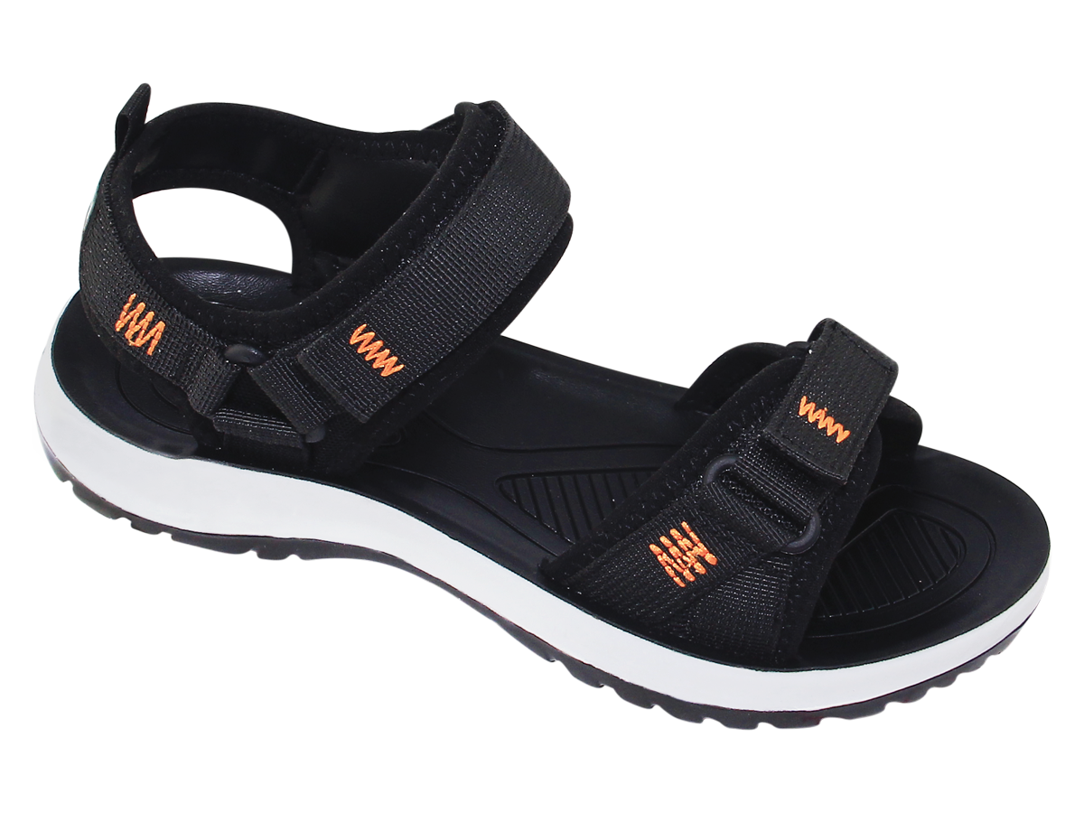 Mô tả Sandal đế bằng bé trai Bita's SEN.80 (Đen + Xám + Xanh lá) - 2