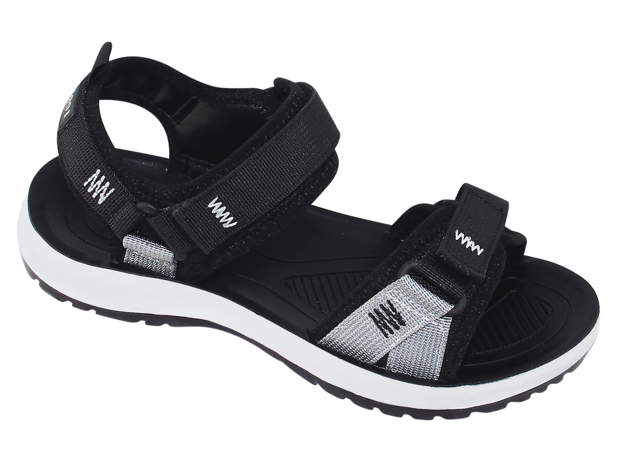 Mô tả Sandal đế bằng bé trai Bita's SEN.80 (Đen + Xám + Xanh lá) - 5