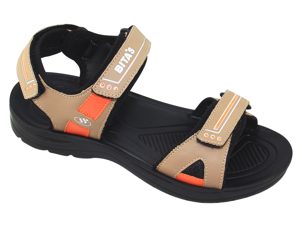 Mô tả Sandal đế bằng bé trai Bita's SEN.82 (Đen + Nâu Kaki + Xám) - 5