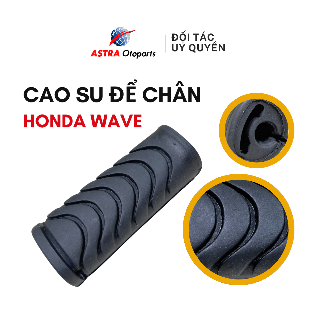 Mô tả Bộ 2 Chiếc Cao Su Để Chân ASPIRA mã H2-50661-KWB-1100 cho xe Honda Wave S, RS, RSX, Future - 1