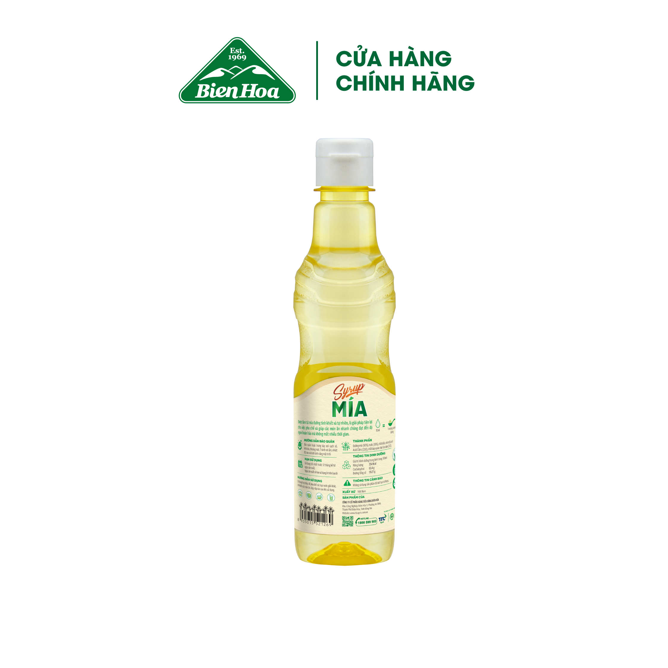 Mô tả Syrup Mía Biên Hòa 400ml/Chai - 2