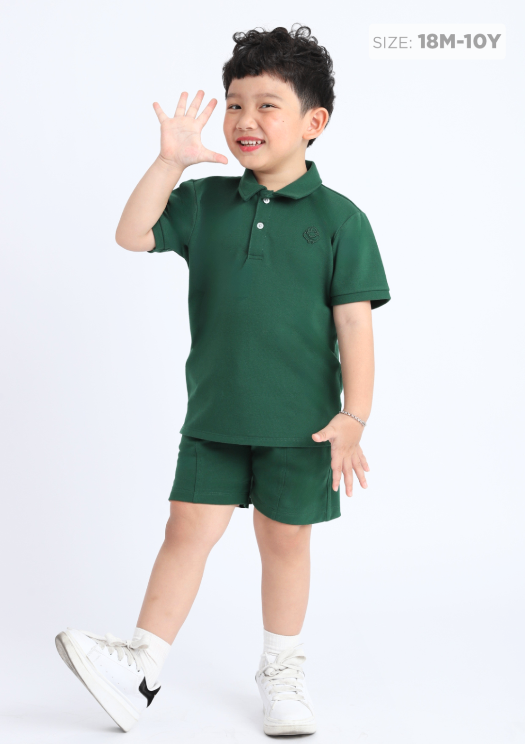 Mô tả Set Quần Áo Polo Cộc Tay Bé Trai Phong Cách Hè, Năng Động, Mát Mẻ (1-10 Tuổi) – Baa Baby B-BC-SE07N - 1