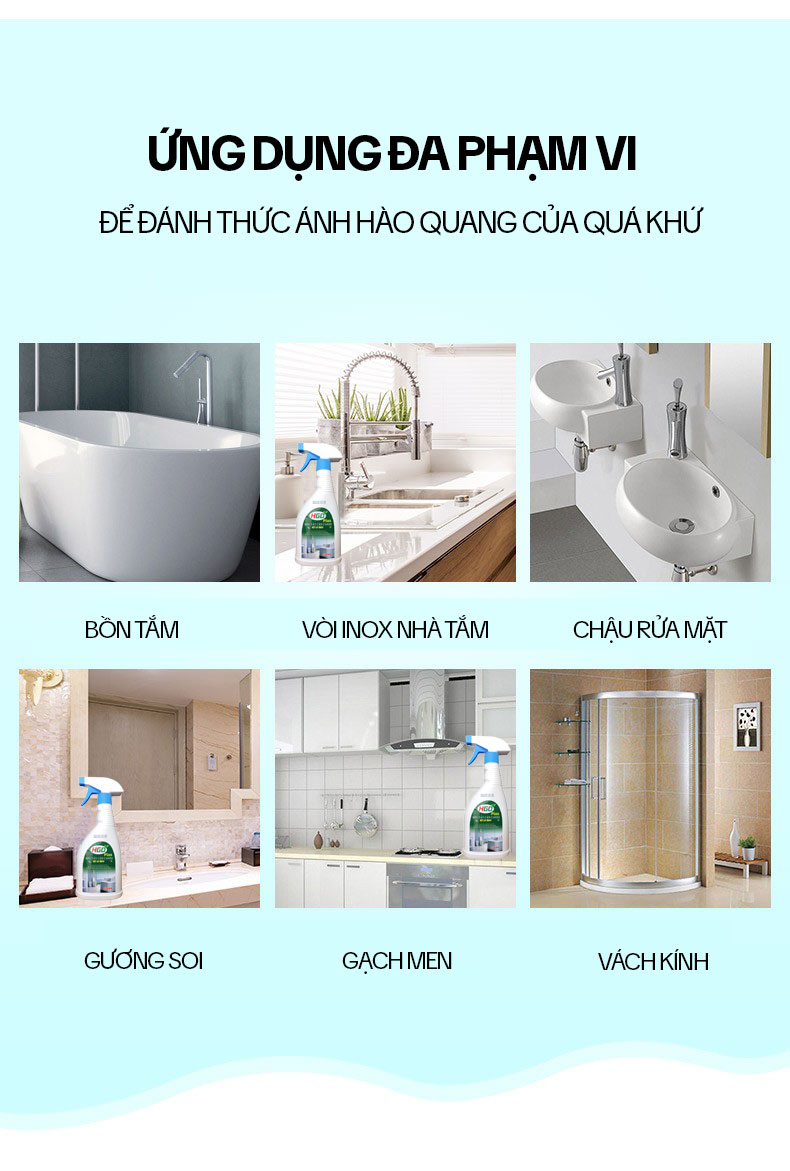 Tẩy cặn lavabo HGO PLUS