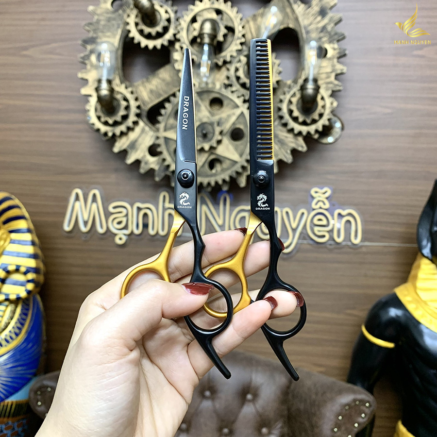 Mô tả Kéo Cắt Tóc Chuyên Nghiệp Akuma Dragon DRA12 Dành Cho Barber Shop Mẫu 2025 - 5