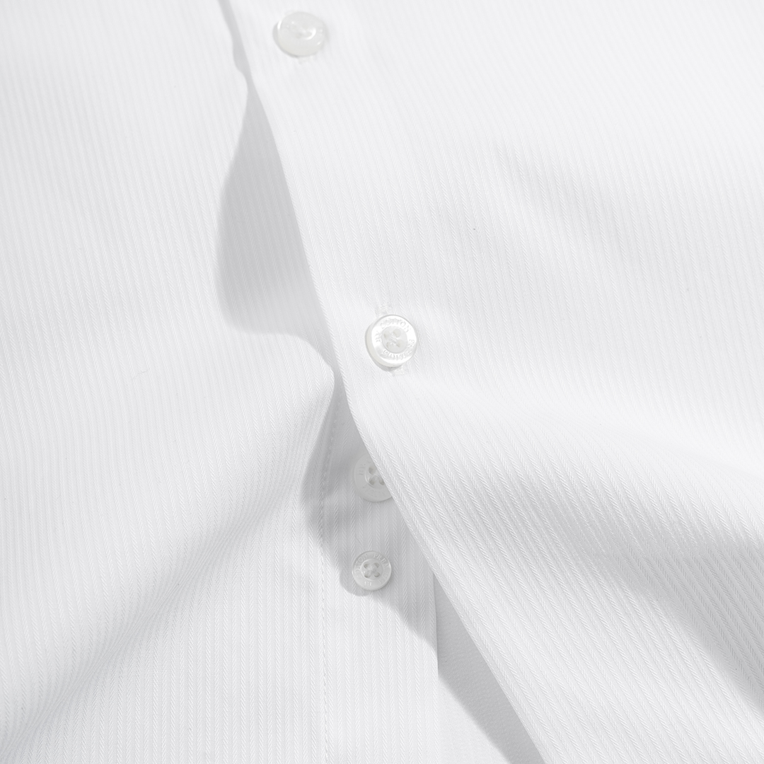 Mô tả Áo Sơ Mi Nam Dài Tay By Cotton Cao Cấp Sơ Mi Công Sở Nam Cotton Phối Sọc Nhuyễn Xanh & Gân Trắng - 7