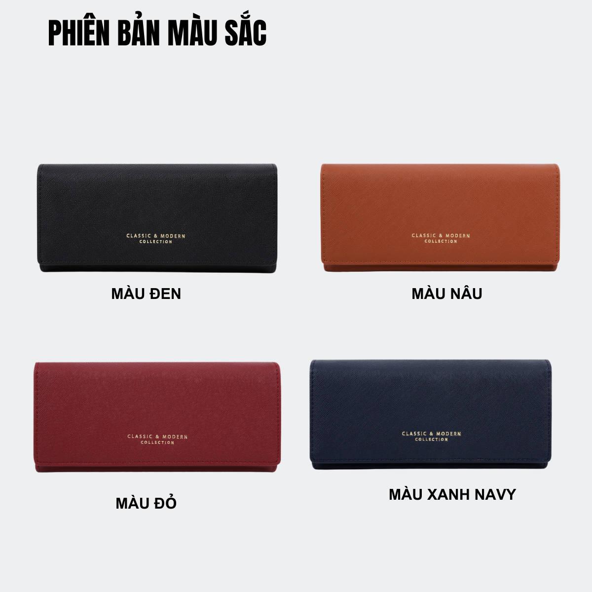 Mô tả Ví Nữ Dài Cầm Tay TAILIAN Ví Dài Nhiều Ngăn Đựng Tiền Da Cao Cấp Cực Đẹp TL90 - Tukado - 3