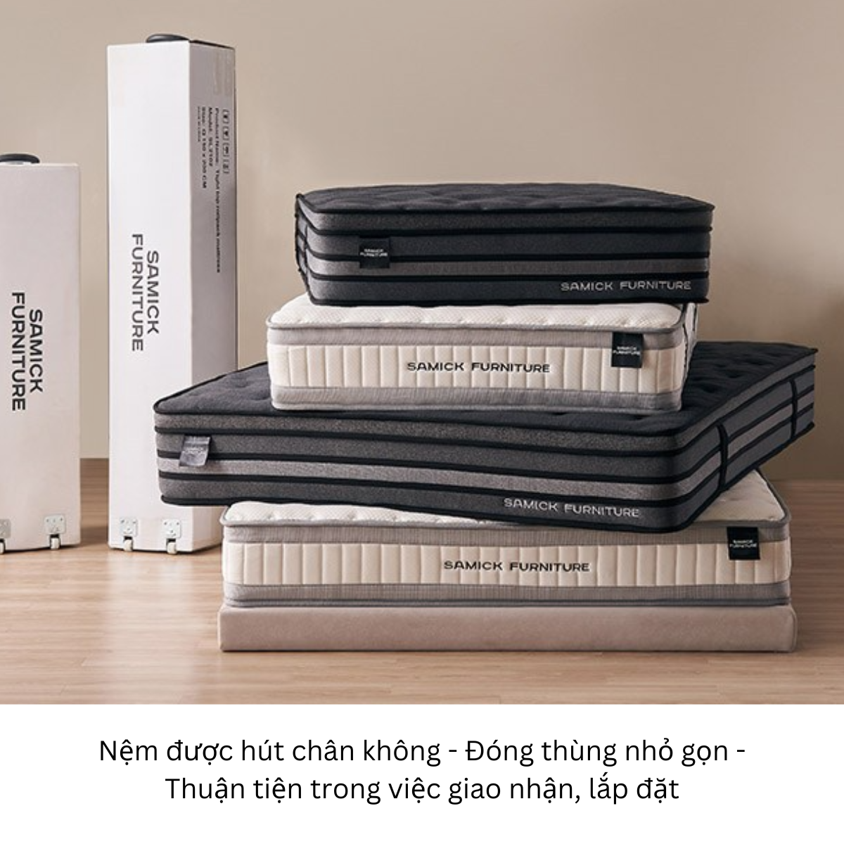 Nệm Samick Another Deep Eurotop hút chân không