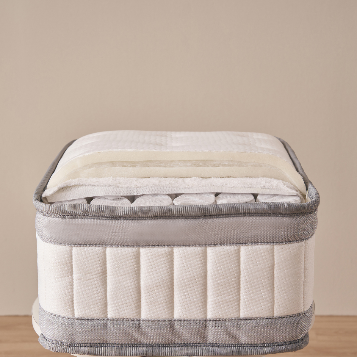 Mô tả NỆM LÒ XO TÚI HÚT CHÂN KHÔNG Cao Cấp SAMICK REST DEEP BASIC Cao 26cm  - Nâng đỡ cơ thể - 8