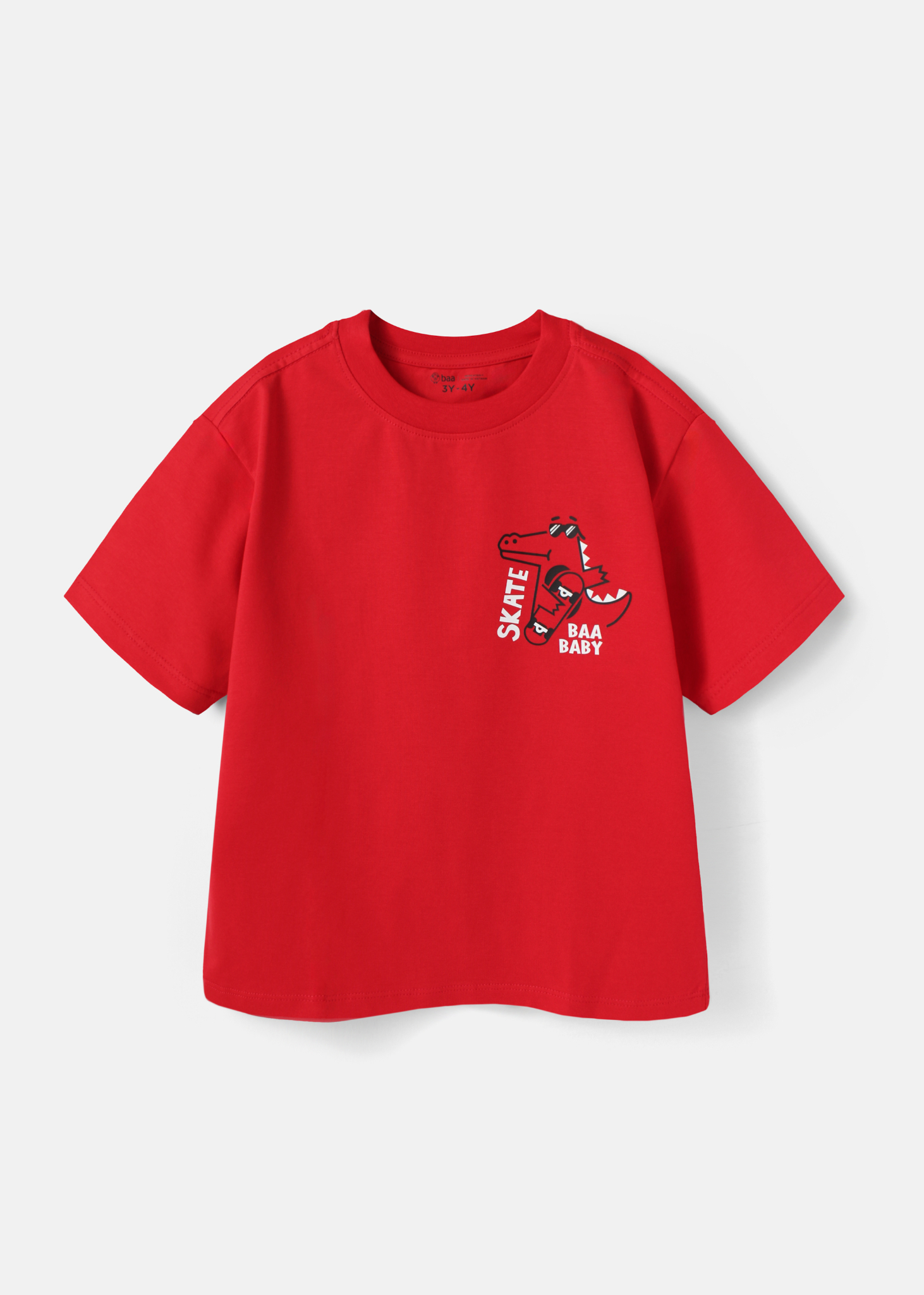 Mô tả Áo Thun Bé Trai In Capybara, Chất Cotton Mềm Mịn, Mát Mẻ (1-10 Tuổi) – Baa Baby AT30N - 2