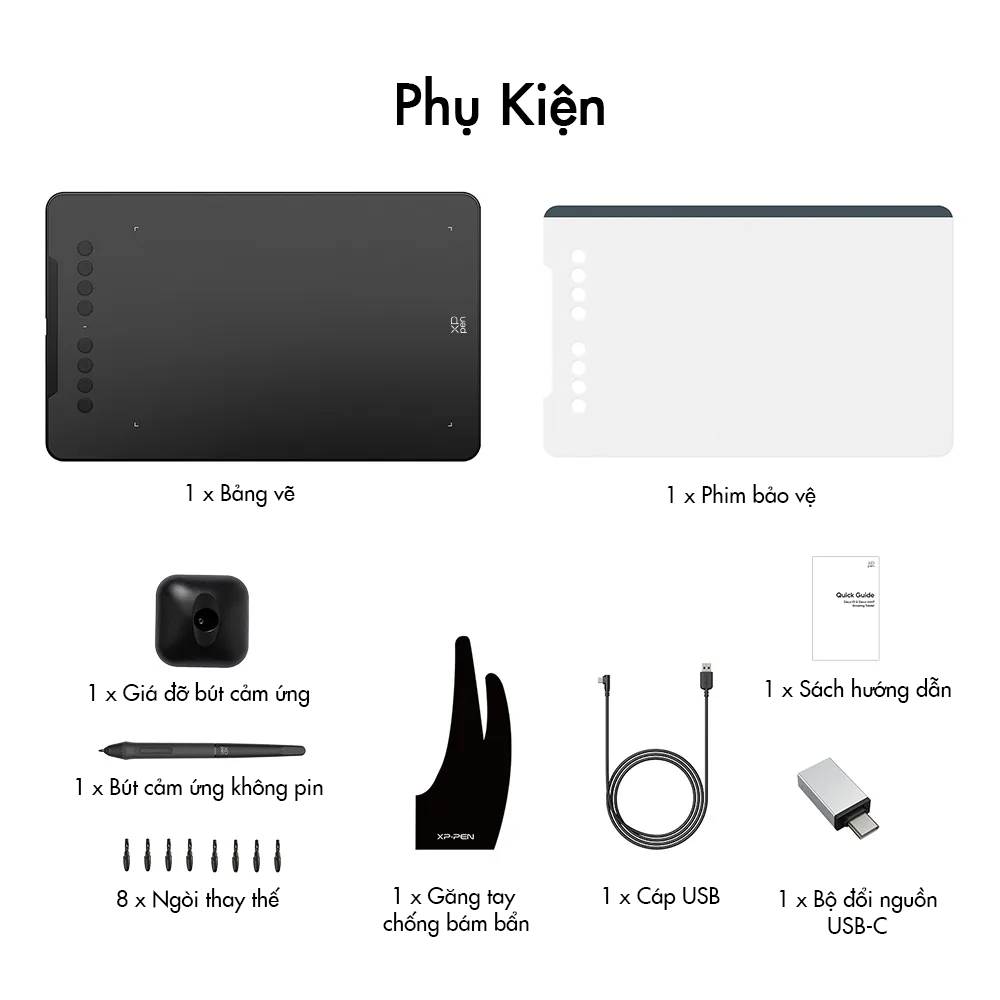 Mô tả Bảng Vẽ Điện Tử XP-Pen Deco 01 V3 – 16K - Hàng Chính Hãng - 2