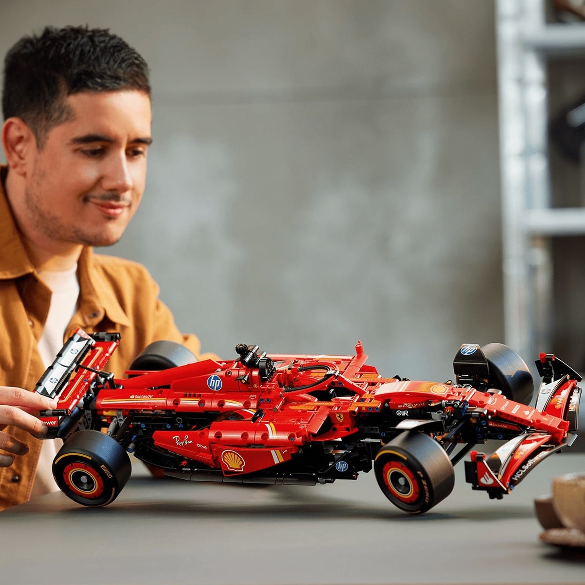 Mô tả LEGO TECHNIC 42207 Đồ Chơi Lắp Ráp Xe Ferrari SF-24 F1 (1361 chi tiết) - 5
