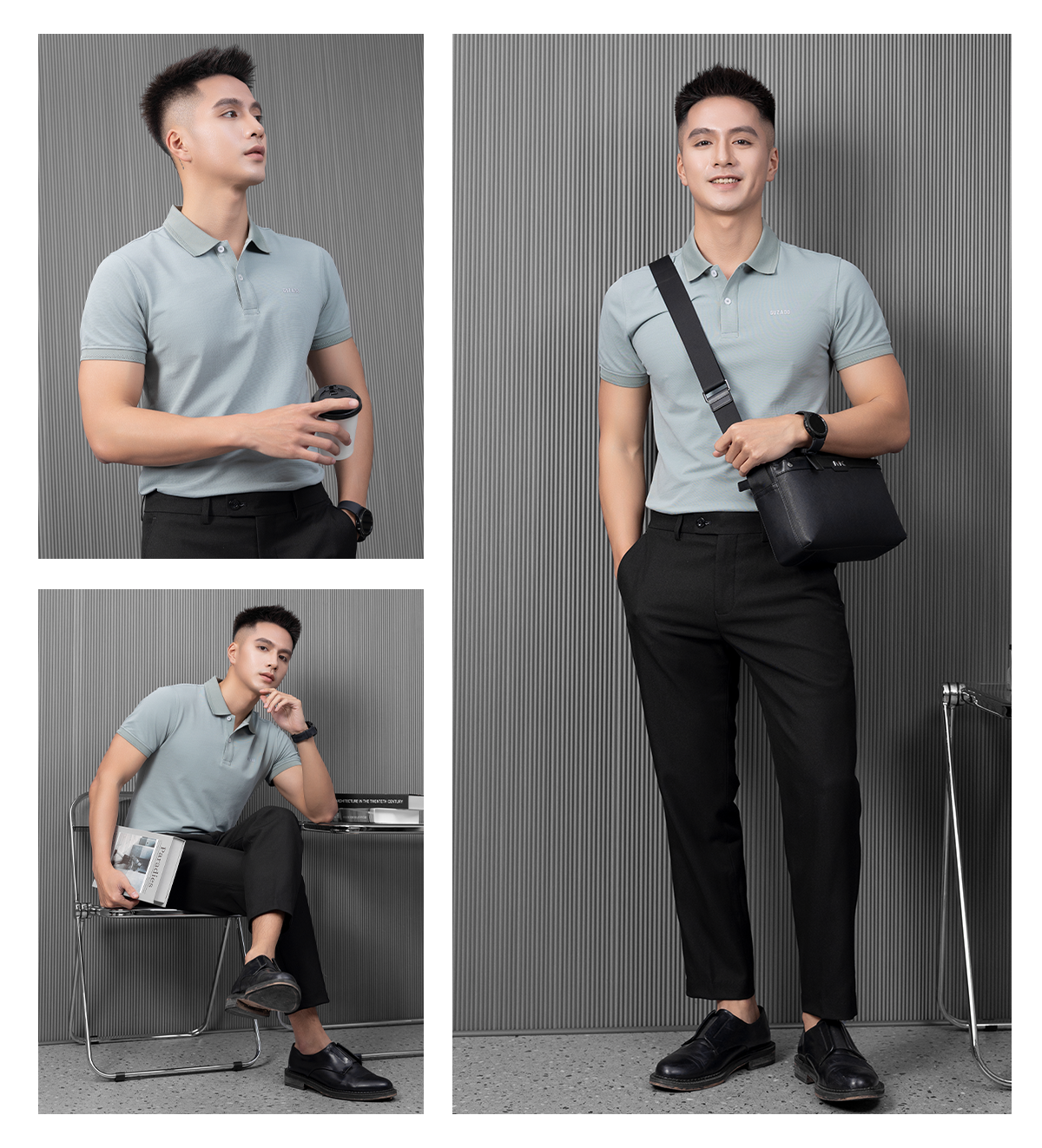 Áo Polo GUZADO màu sắc đa dạng 2