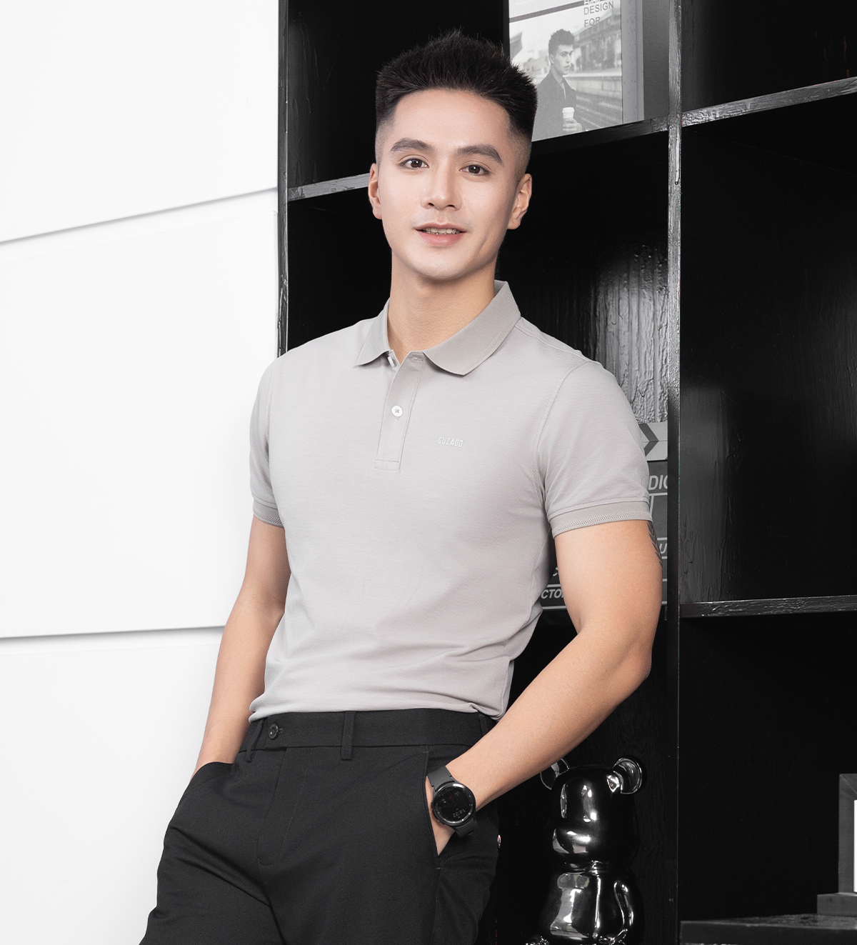 Áo Polo GUZADO màu sắc đa dạng 3