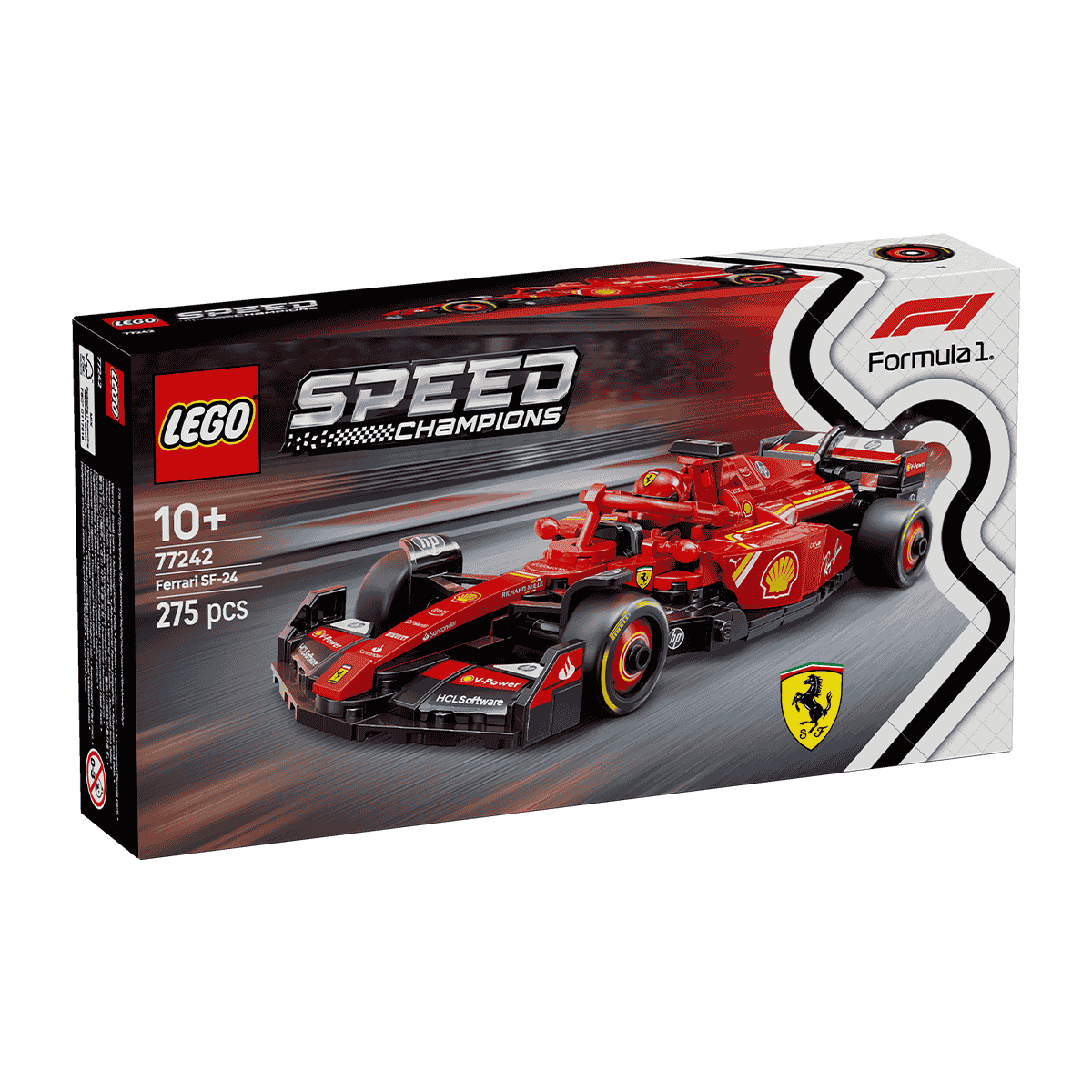 Mô tả LEGO SPEED CHAMPIONS 77242 Đồ Chơi Lắp Ráp Xe Đua Ferrari SF-24 F1 (275 chi tiết) - 1