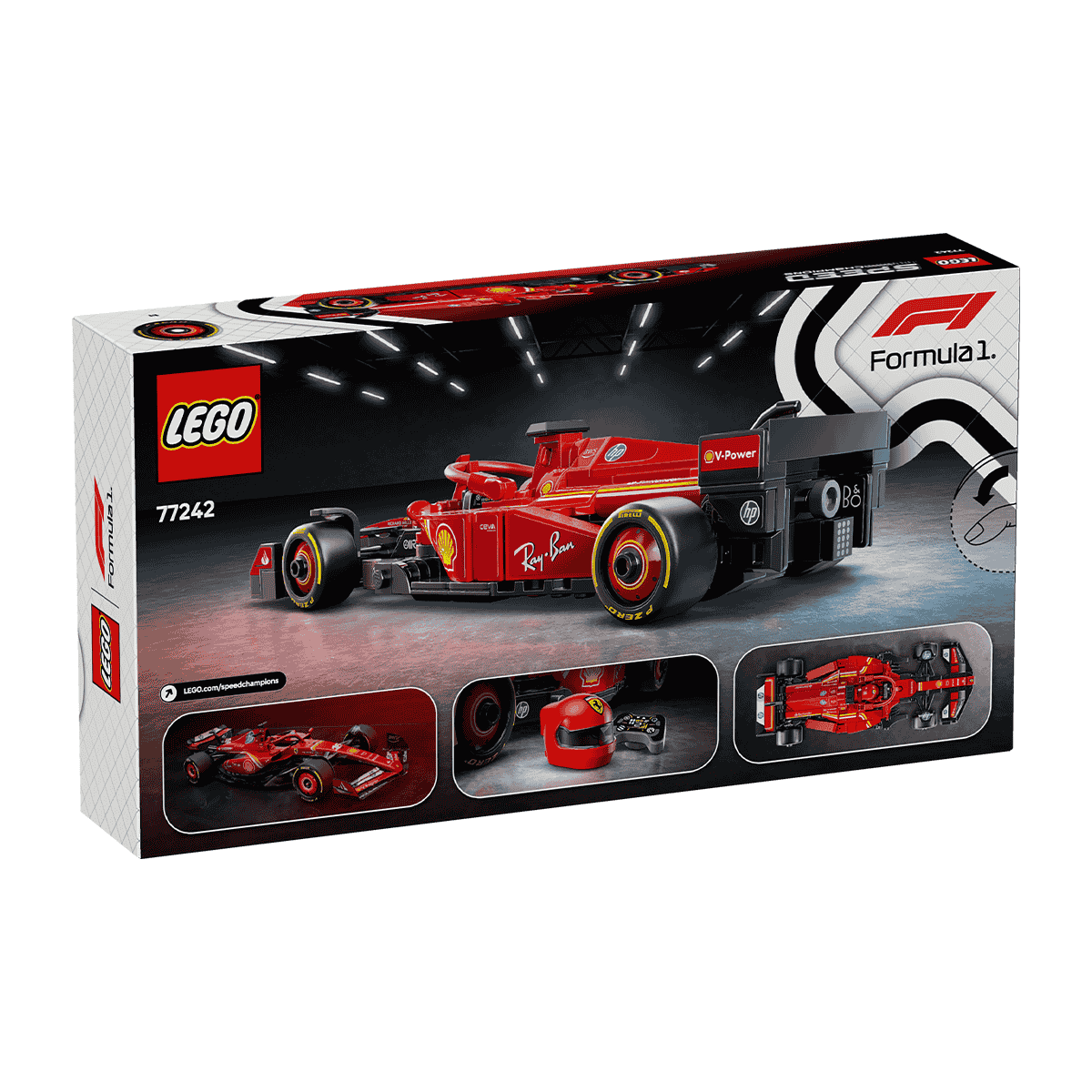 Mô tả LEGO SPEED CHAMPIONS 77242 Đồ Chơi Lắp Ráp Xe Đua Ferrari SF-24 F1 (275 chi tiết) - 7