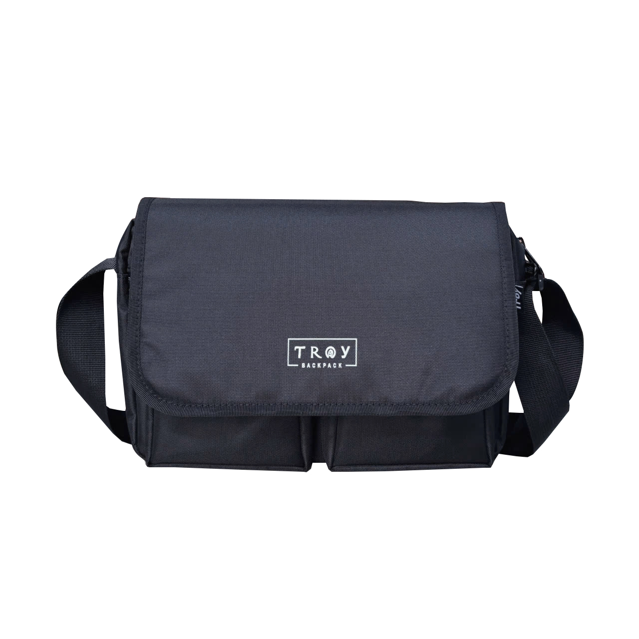 Mô tả Túi đeo chéo nam nữ thời trang TROY IBOX vải bố chống thấm nước, size 29 x 20 x 6cm nhiều ngăn - 4
